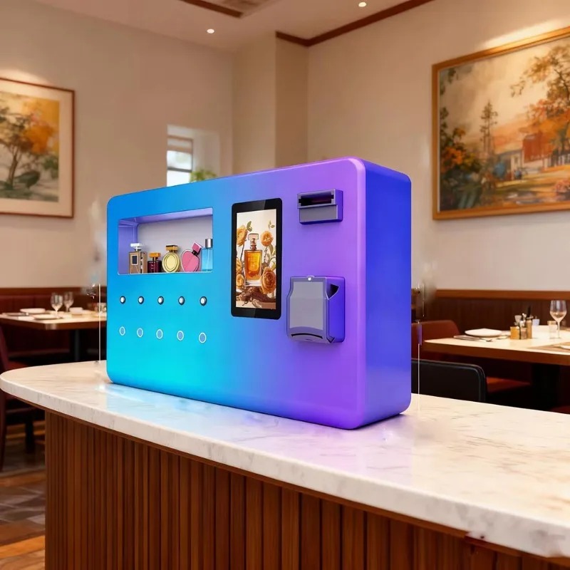Vending Machine Qr Code - 최신형 맞춤형 미니 데스크탑 향수 분사