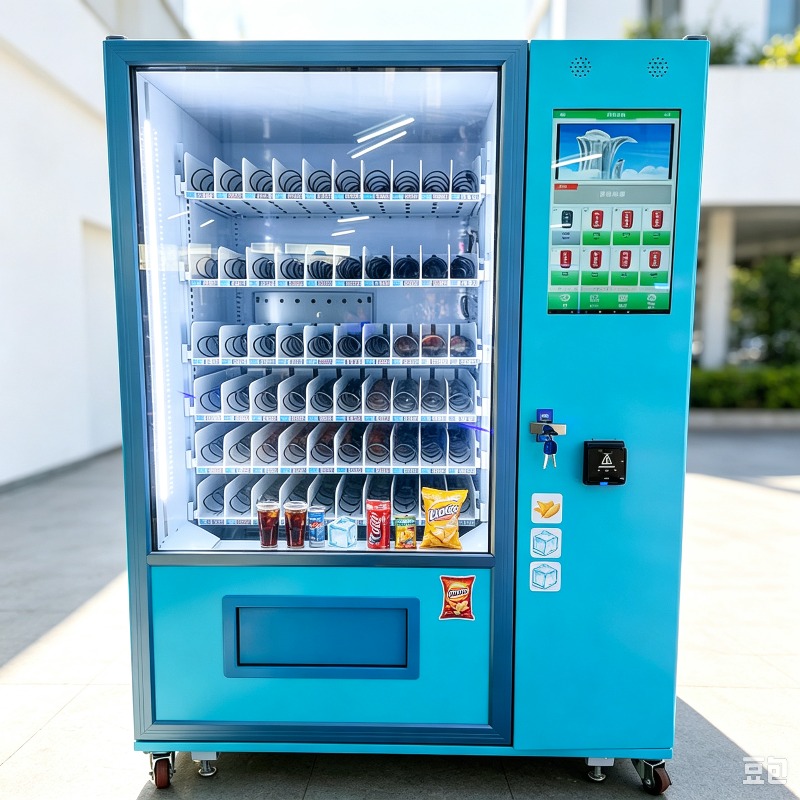 Vending Machine Qr Code - 스낵 자판기 터치스크린 자판기 QR 코드