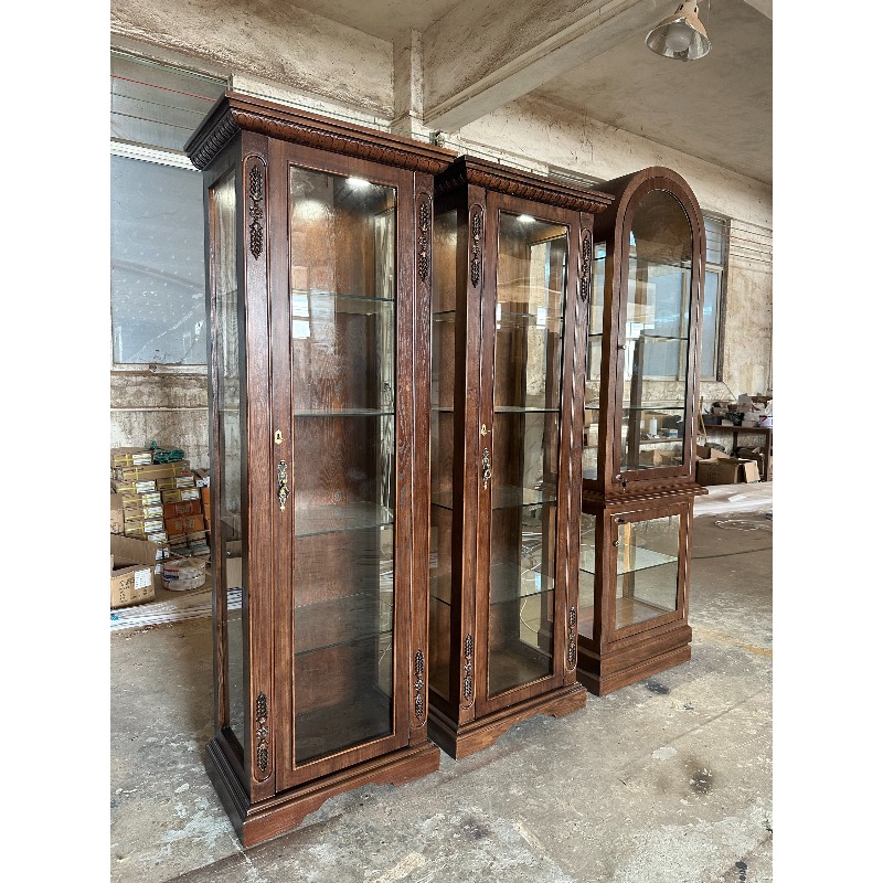 Glass Cabinet Display - 중국 골동품 진열장 유리 중앙 아일랜드