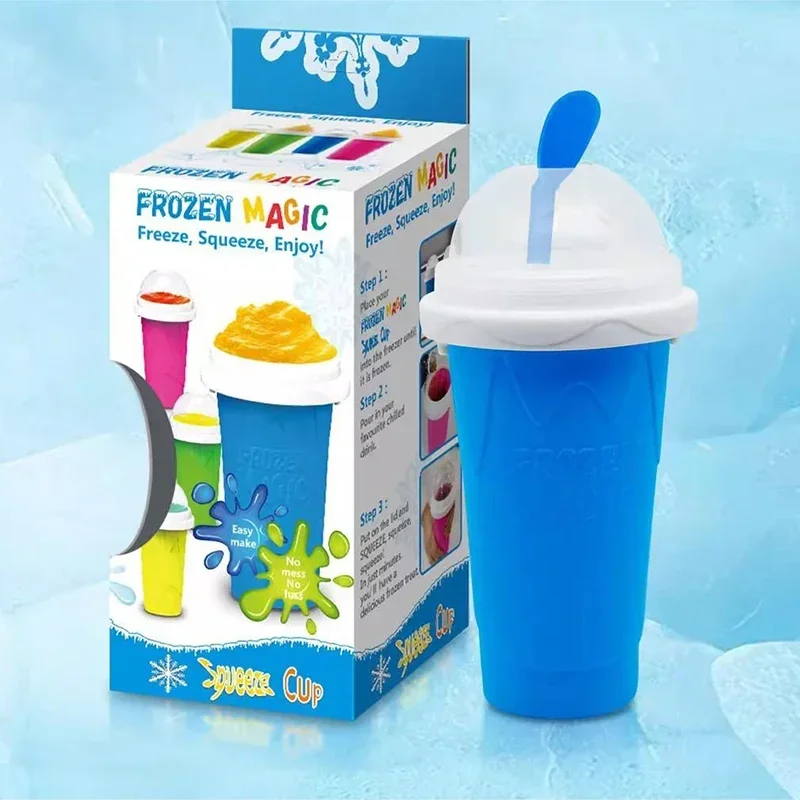 Slushie Machine Vending - 대용량 급속냉동 슬러시 메이커 컵, 수제