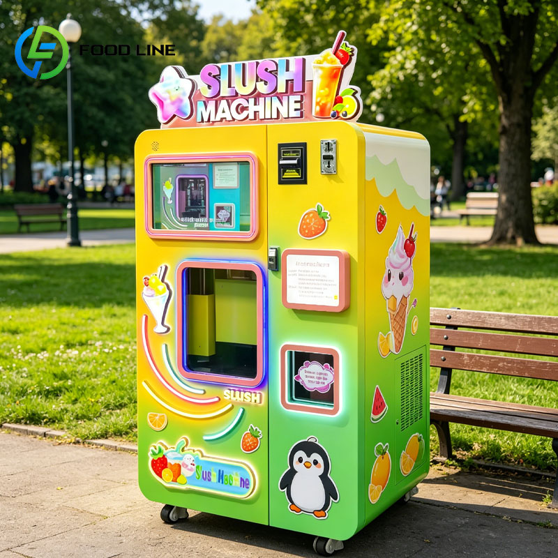 Slushie Machine Vending - 슬러시 자판기 아이스 슬러시 머신 자동