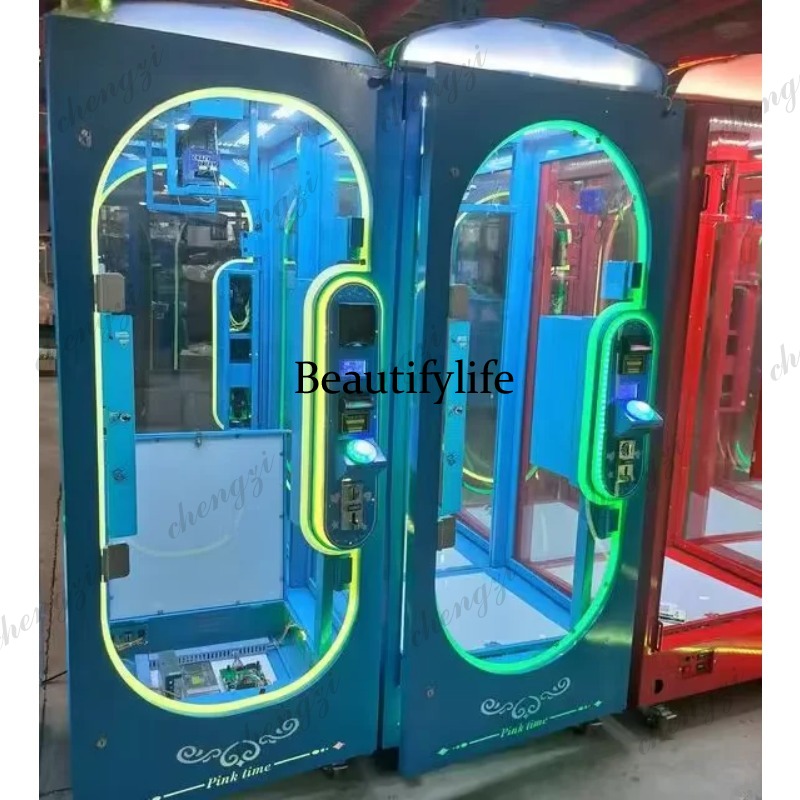 A81 실내 핑크 데이트 인형 알루미늄 레일 가위 경품 - Arcade Games Vending 리뷰 및 가격