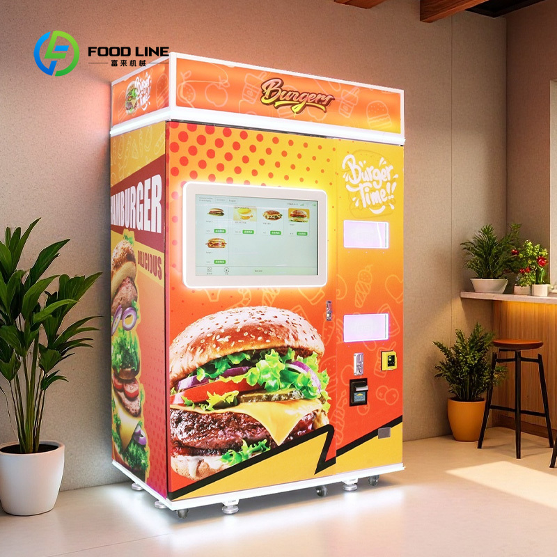 자동 스마트 버거 자판기 QR 코드 동전 결제 철제 구 - Vending Machine Qr Code 리뷰 및 가격