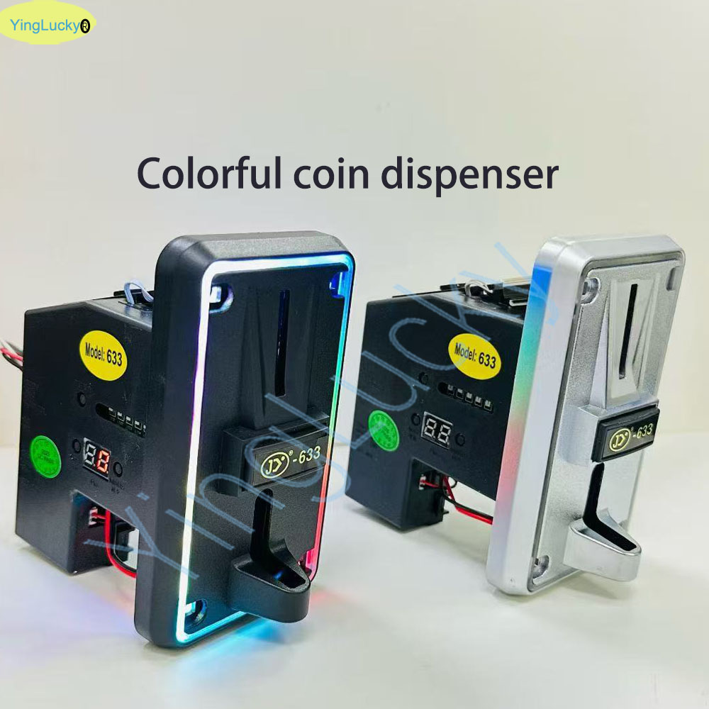 다채로운 LED 멀티 코인 수납기 코인 선택기 유로 페 - Arcade Games Vending 리뷰 및 가격