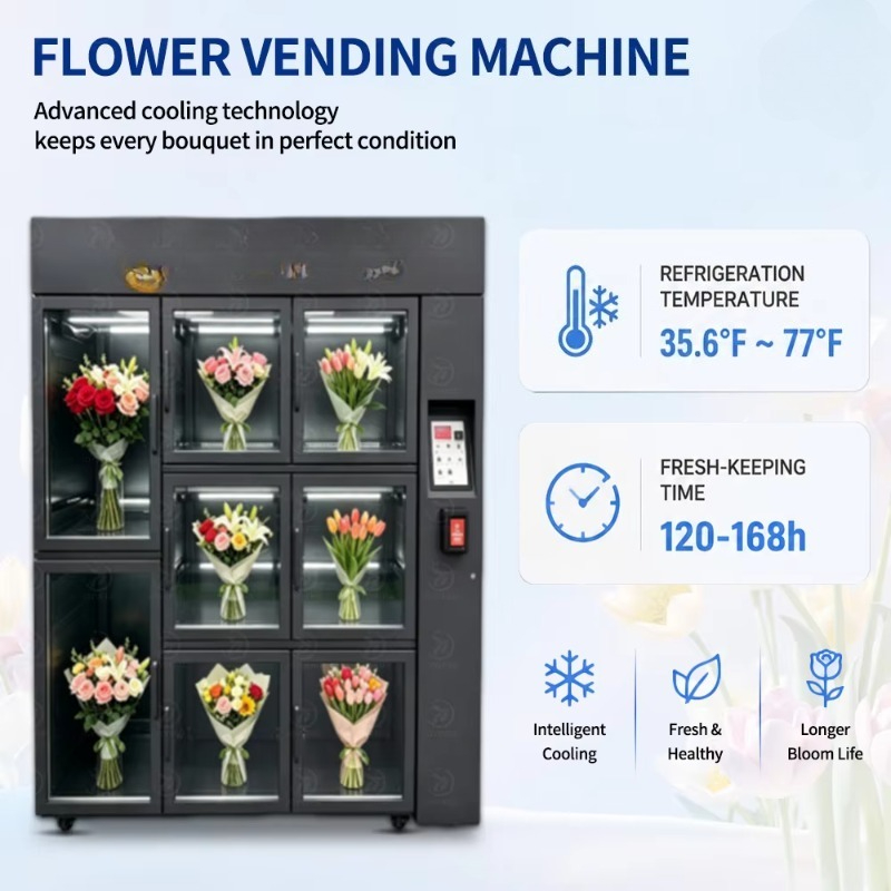 꽃 자판기 신용카드 및 지폐 수납 기능 탑재 자판기,  - Bill Acceptor Vending 리뷰 및 가격