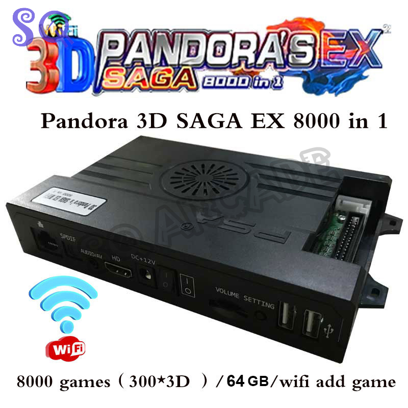 아케이드 판도라 사가 박스 EX2, 8000 인 1,  - Arcade Ticket Machine 리뷰 및 가격