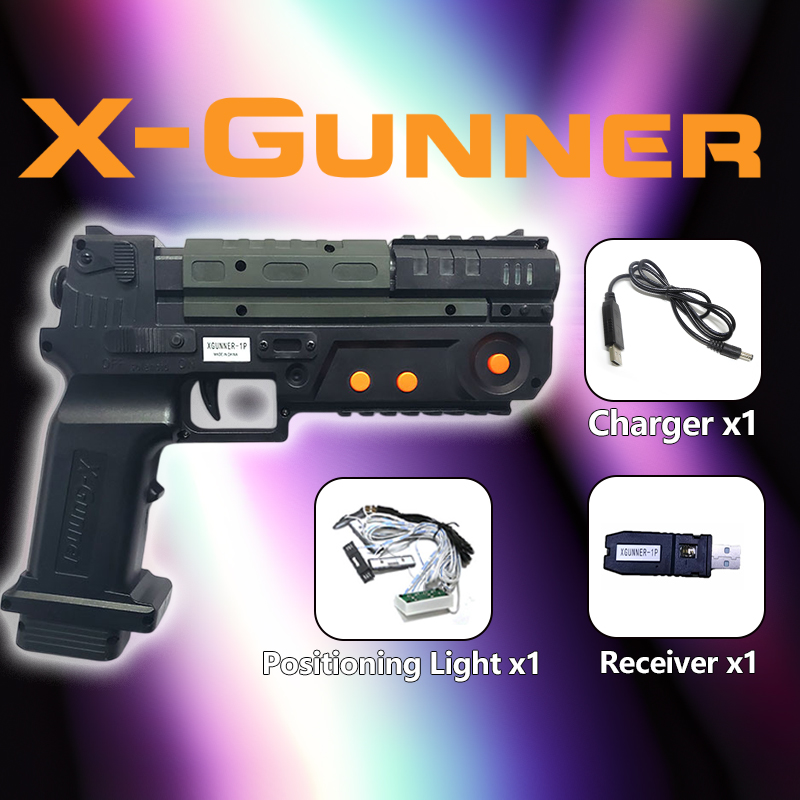 X-GUNNER 무선 라이트 건 PC 아케이드 시뮬레이 - Gun Shooting Arcade 리뷰 및 가격