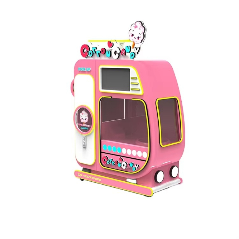 화려한 자동 솜사탕 자판기 (동전/지폐 사용 가능) - - Bill Acceptor Vending 리뷰 및 가격
