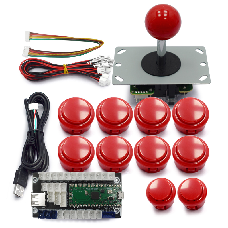 복사 Sanwa 아케이드 게임 Diy 키트 8 웨이 조 - Arcade Ticket Machine 리뷰 및 가격
